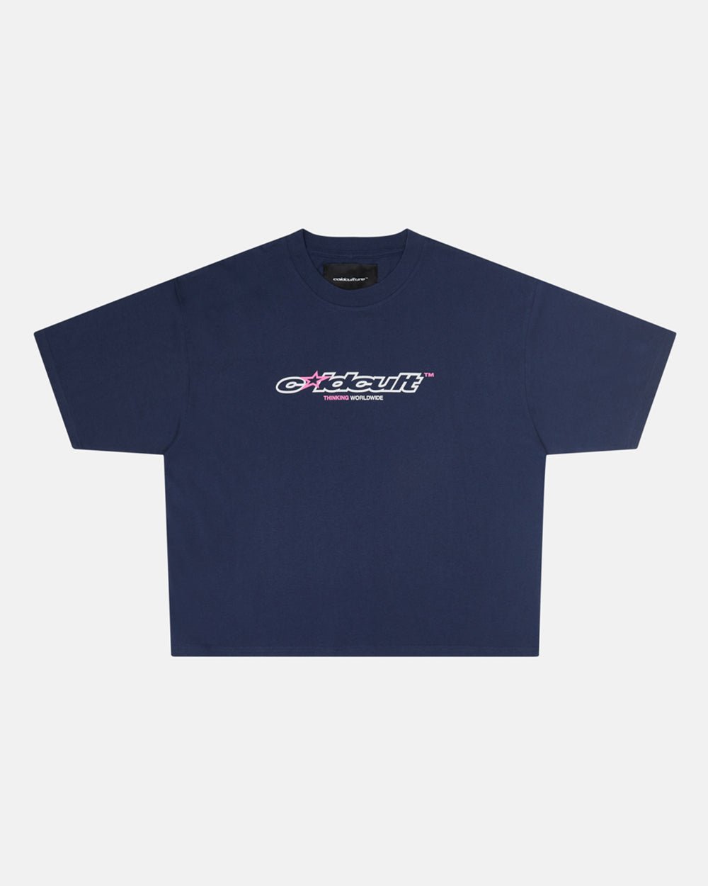 CULT STAR TEE INDIGO BLUE - COLD CULTURE