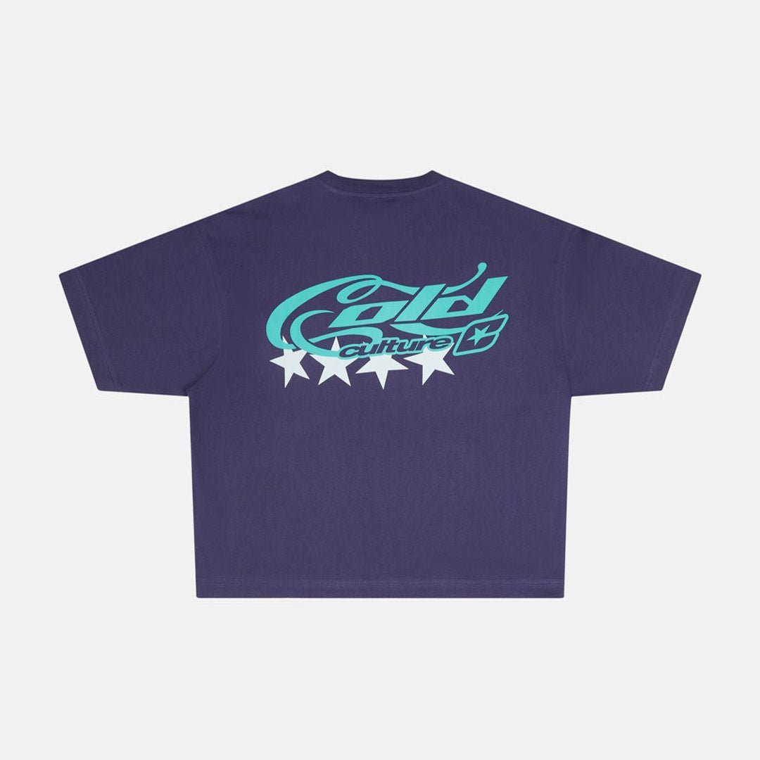 CURLY COLD TEE MULBERRY PURPLE - Cold Culture