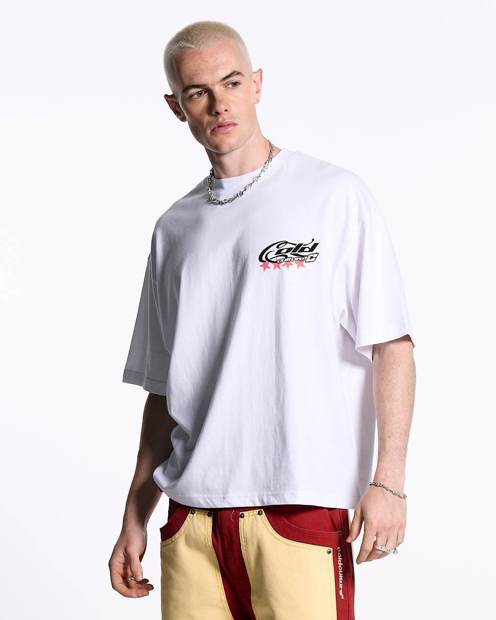 CURLY COLD TEE WHITE - COLD CULTURE