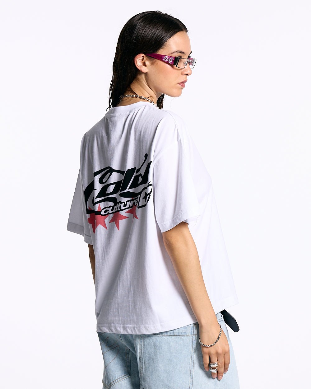 CURLY COLD TEE WHITE - COLD CULTURE
