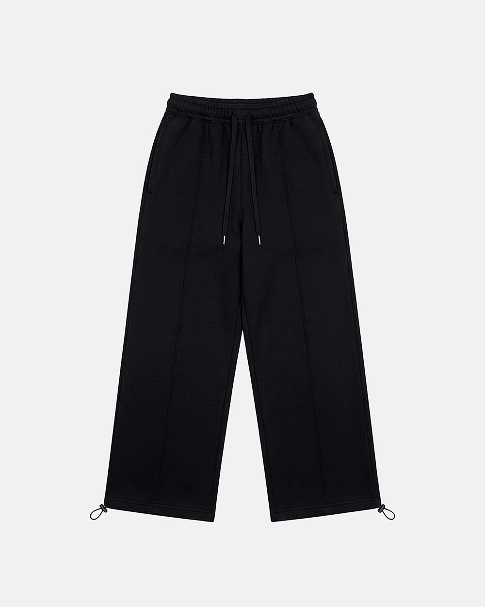 CURVE SWEATPANTS BLACK - Cold Culture