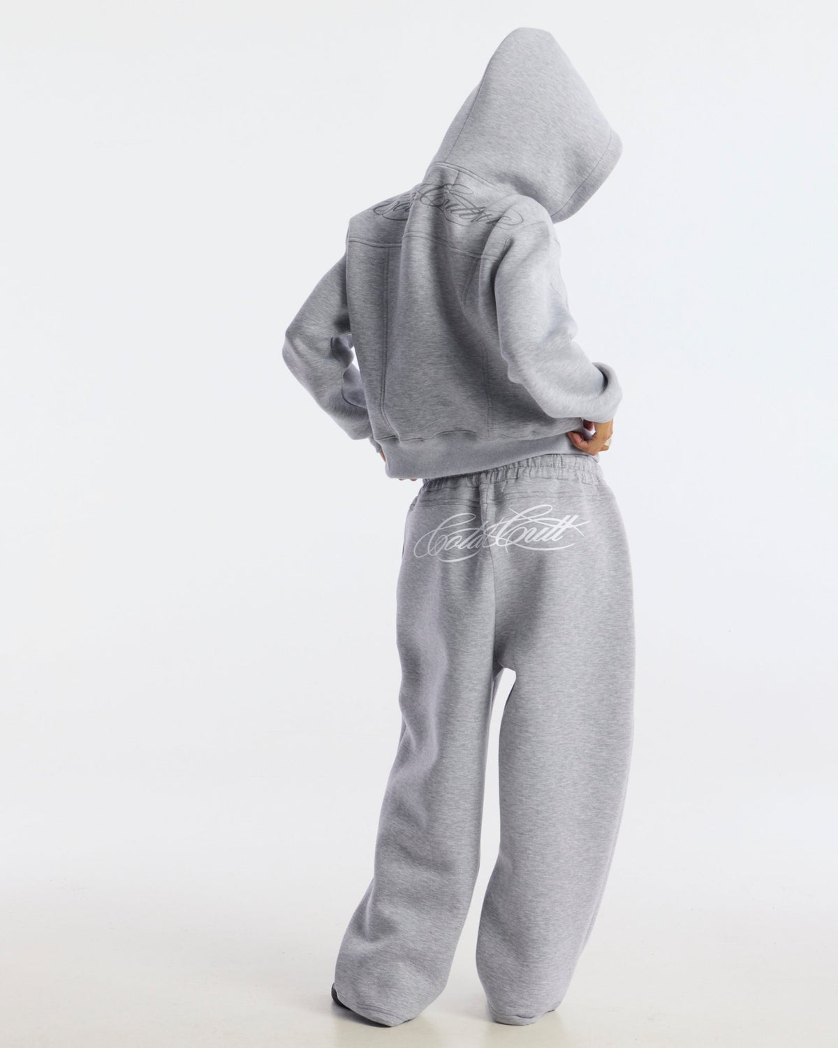 CURVE SWEATPANTS HEATHER GREY - Cold Culture