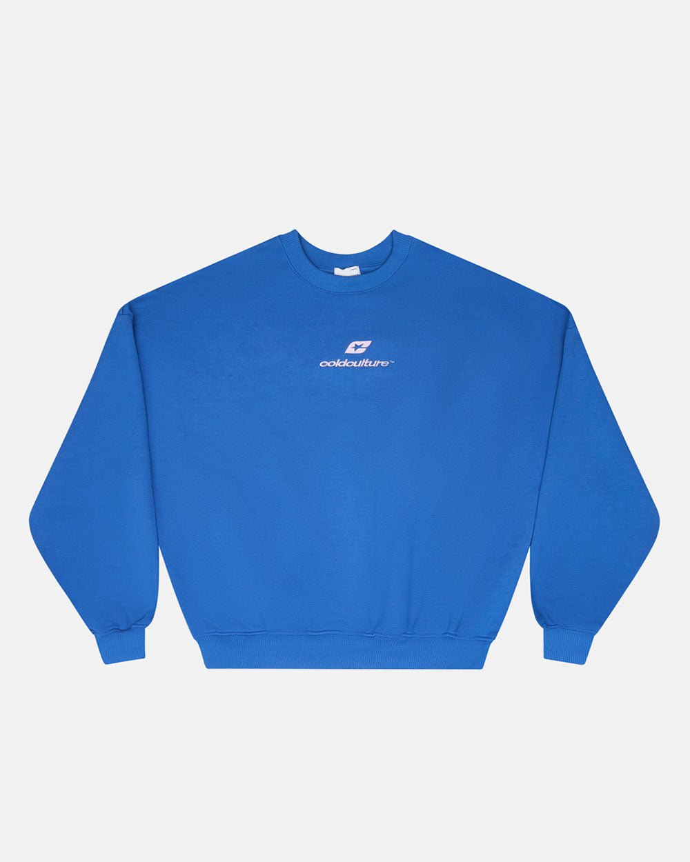 CURVED CREWNECK BLUE - COLD CULTURE