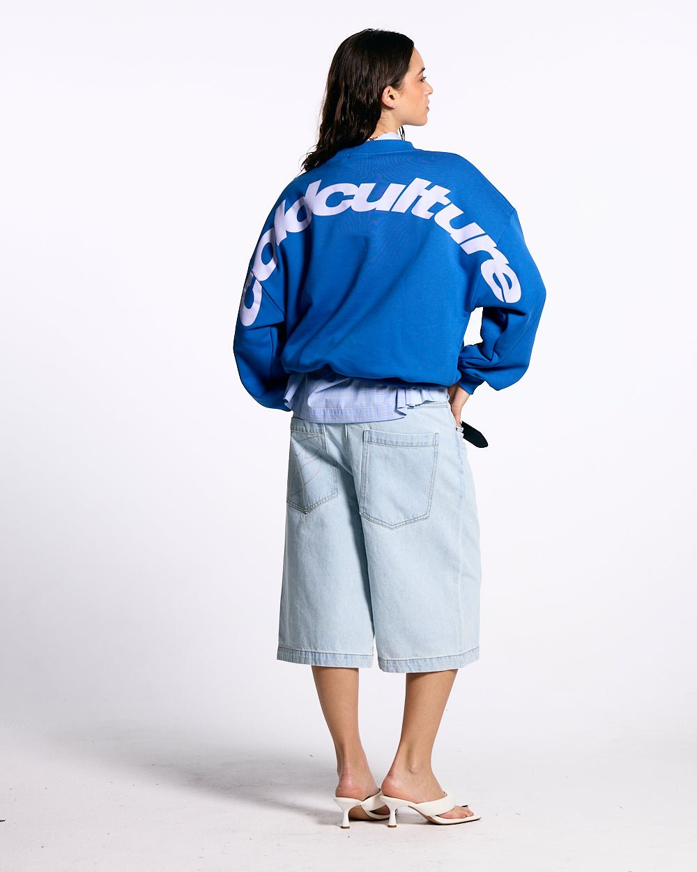CURVED CREWNECK BLUE - COLD CULTURE