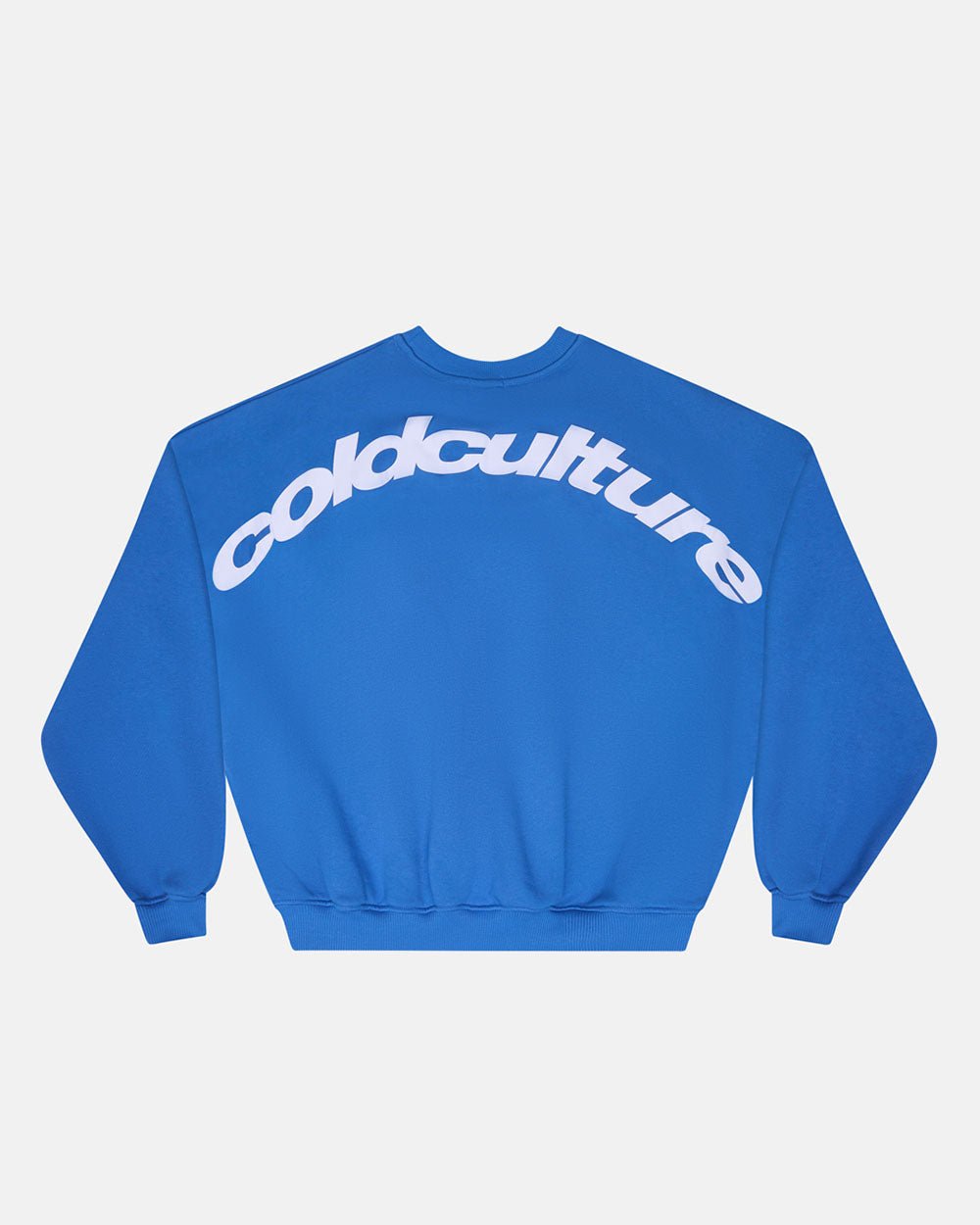 CURVED CREWNECK BLUE - COLD CULTURE