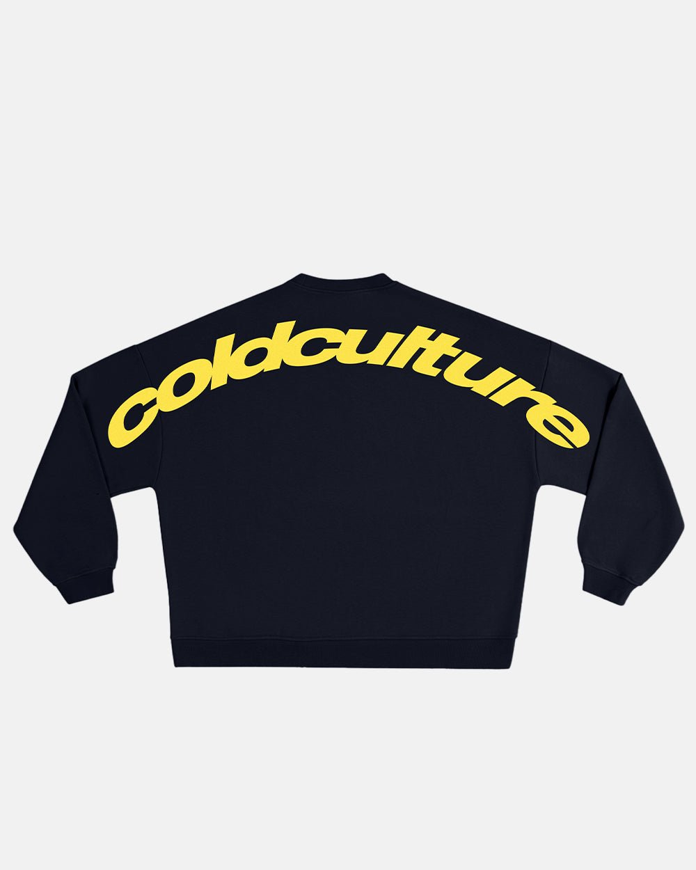 CURVED CREWNECK MIDNIGHT BLUE - COLD CULTURE