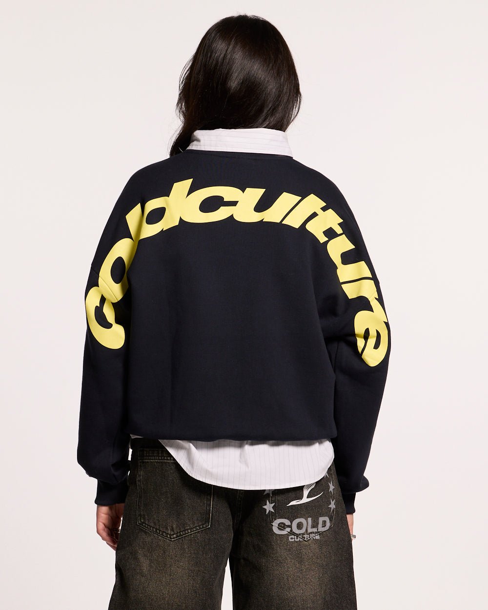 CURVED CREWNECK MIDNIGHT BLUE - COLD CULTURE