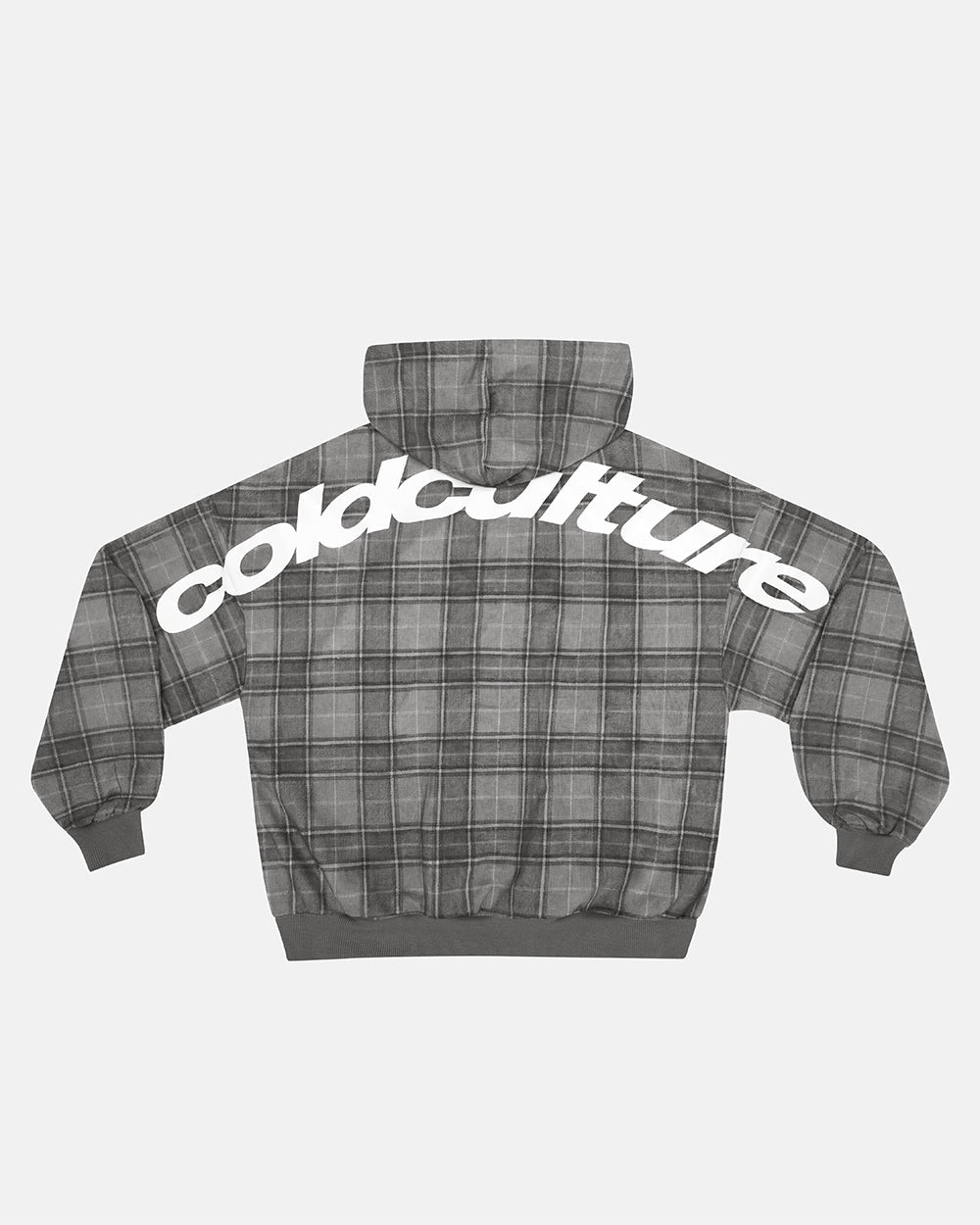 CURVED DRIFT HOODIE TARTAN - Cold Culture
