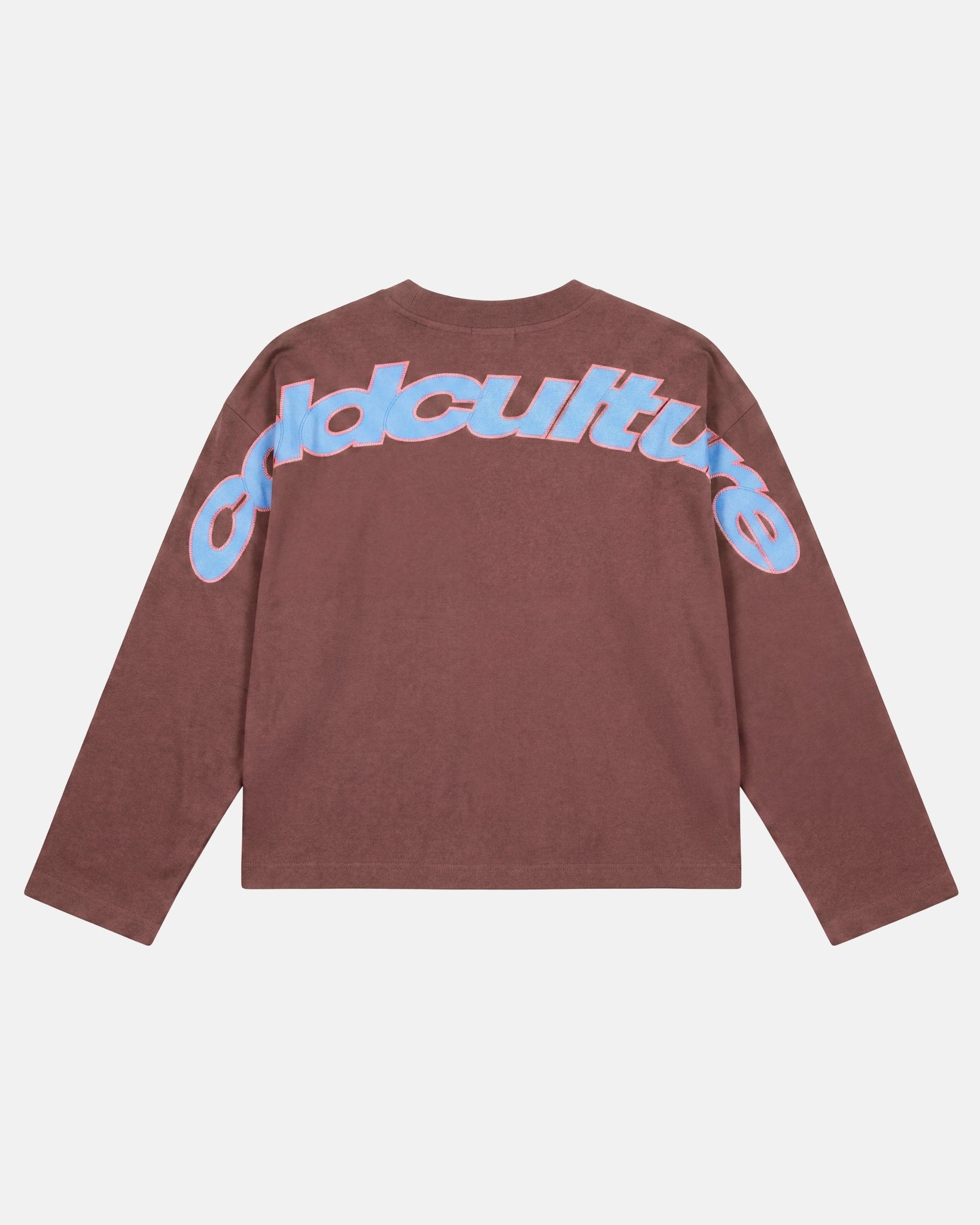 CURVED KNOTS LONGSLEEVE BROWN - Cold Culture