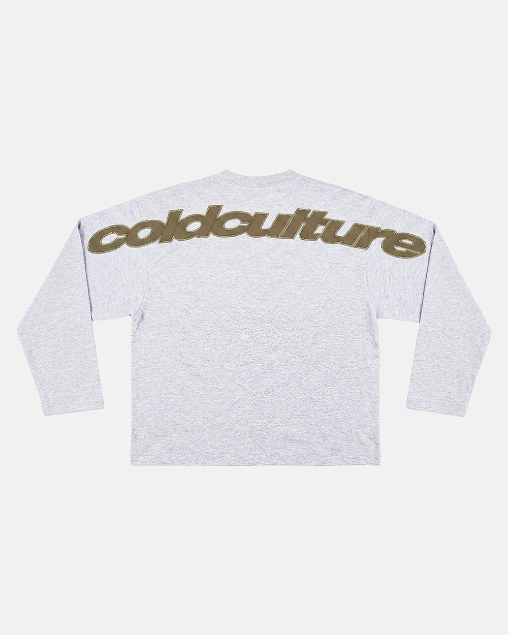 CURVED KNOTS LONGSLEEVE HEATHER GREY - Cold Culture