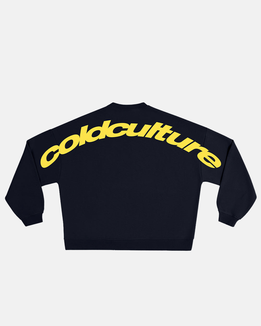 CURVED CREWNECK MIDNIGHT BLUE