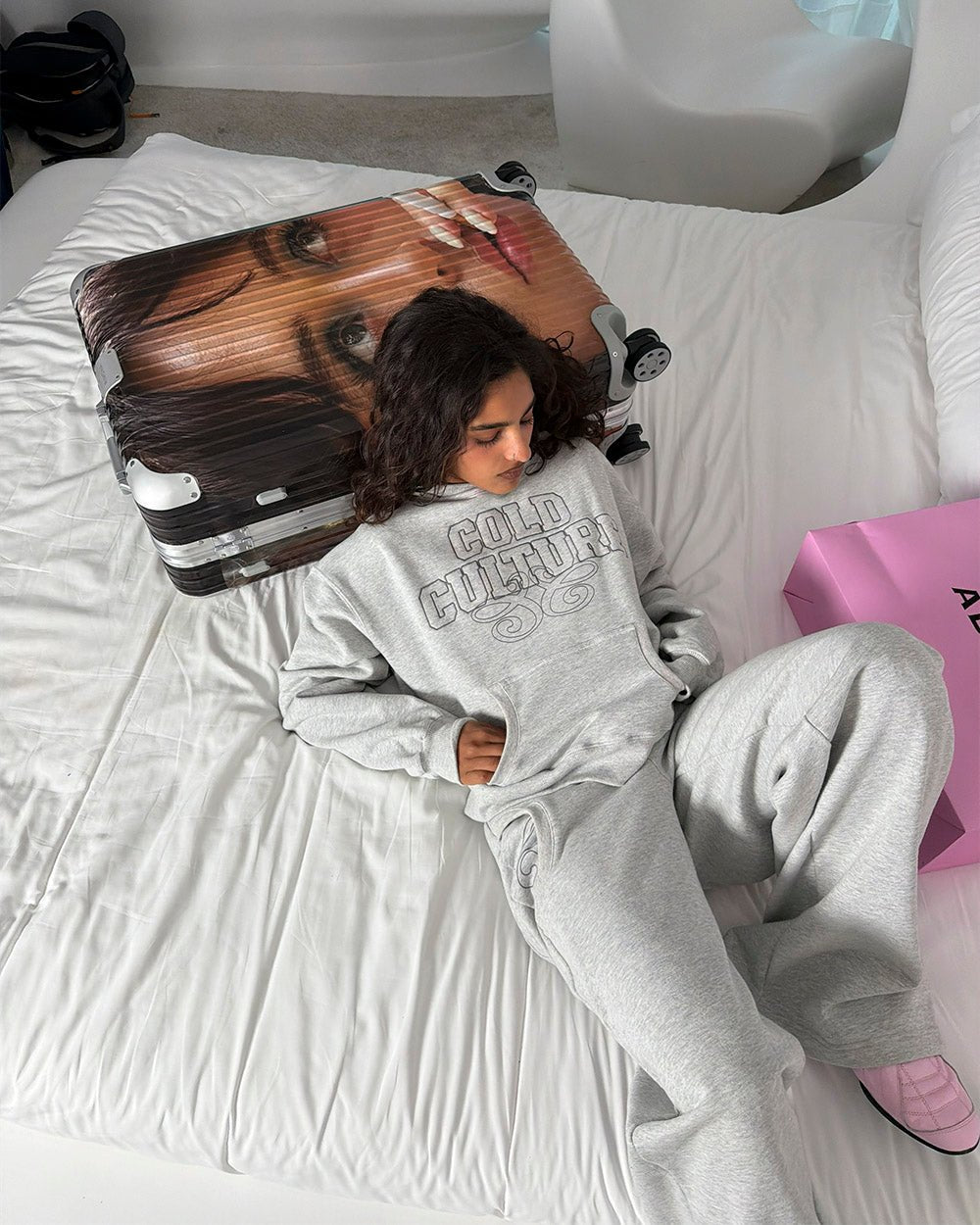 DAILY DRIFT HOODIE GREY VIGORÉ - Cold Culture