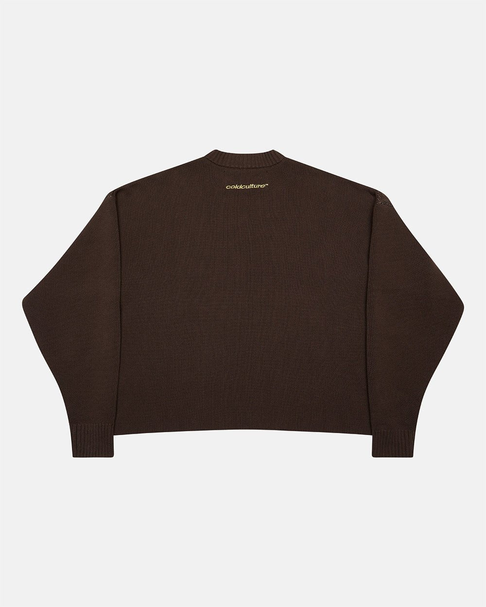 DAILY KNIT BROWN - COLD CULTURE