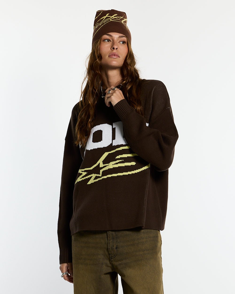 DAILY KNIT BROWN - COLD CULTURE