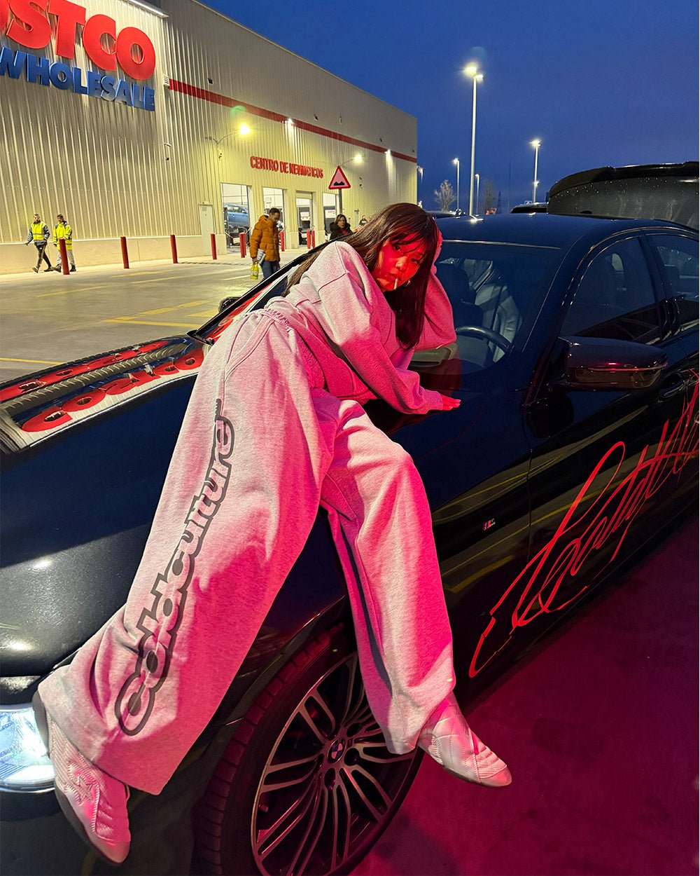 DAILY SET SWEATPANT GREY MELANGE - Cold Culture