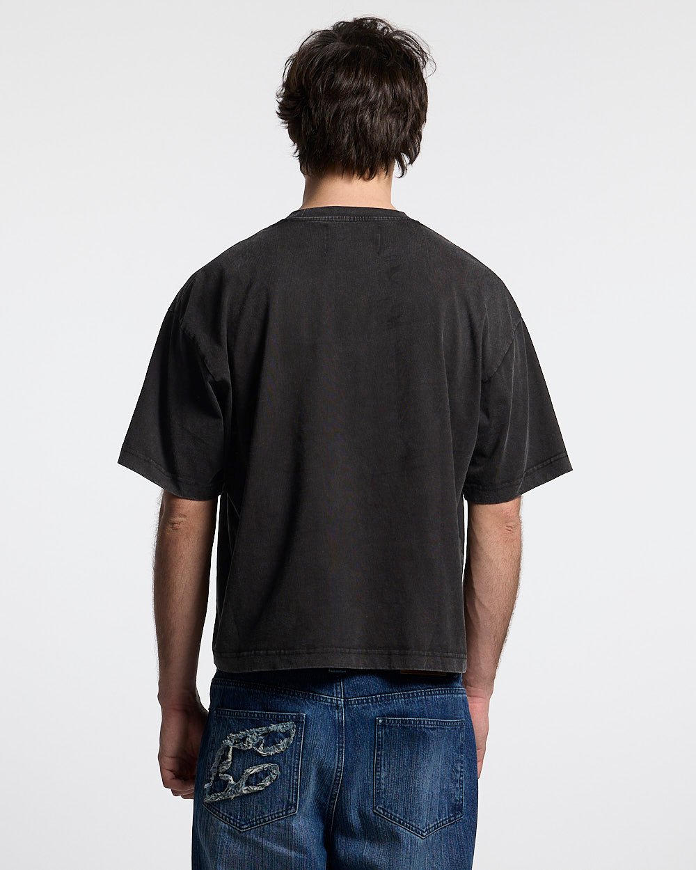 DARK FLAMES TEE BLACK - Cold Culture