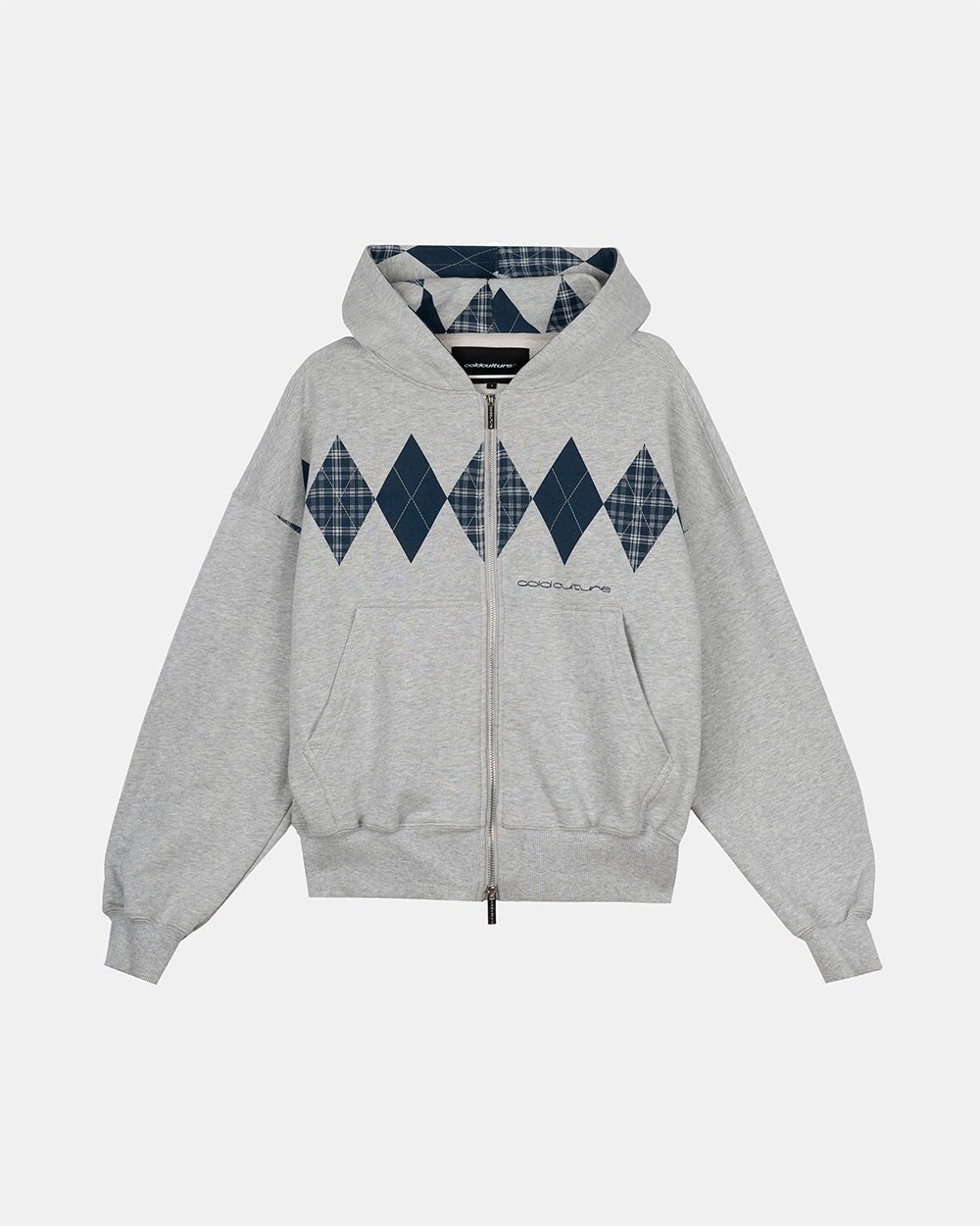 DECADE ZIP HOODIE HEATHER GREY - Cold Culture