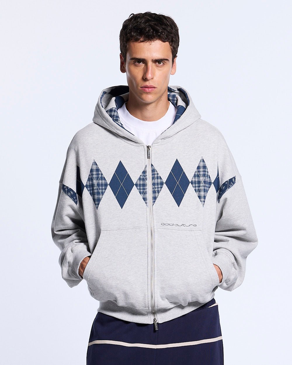 DECADE ZIP HOODIE HEATHER GREY - Cold Culture