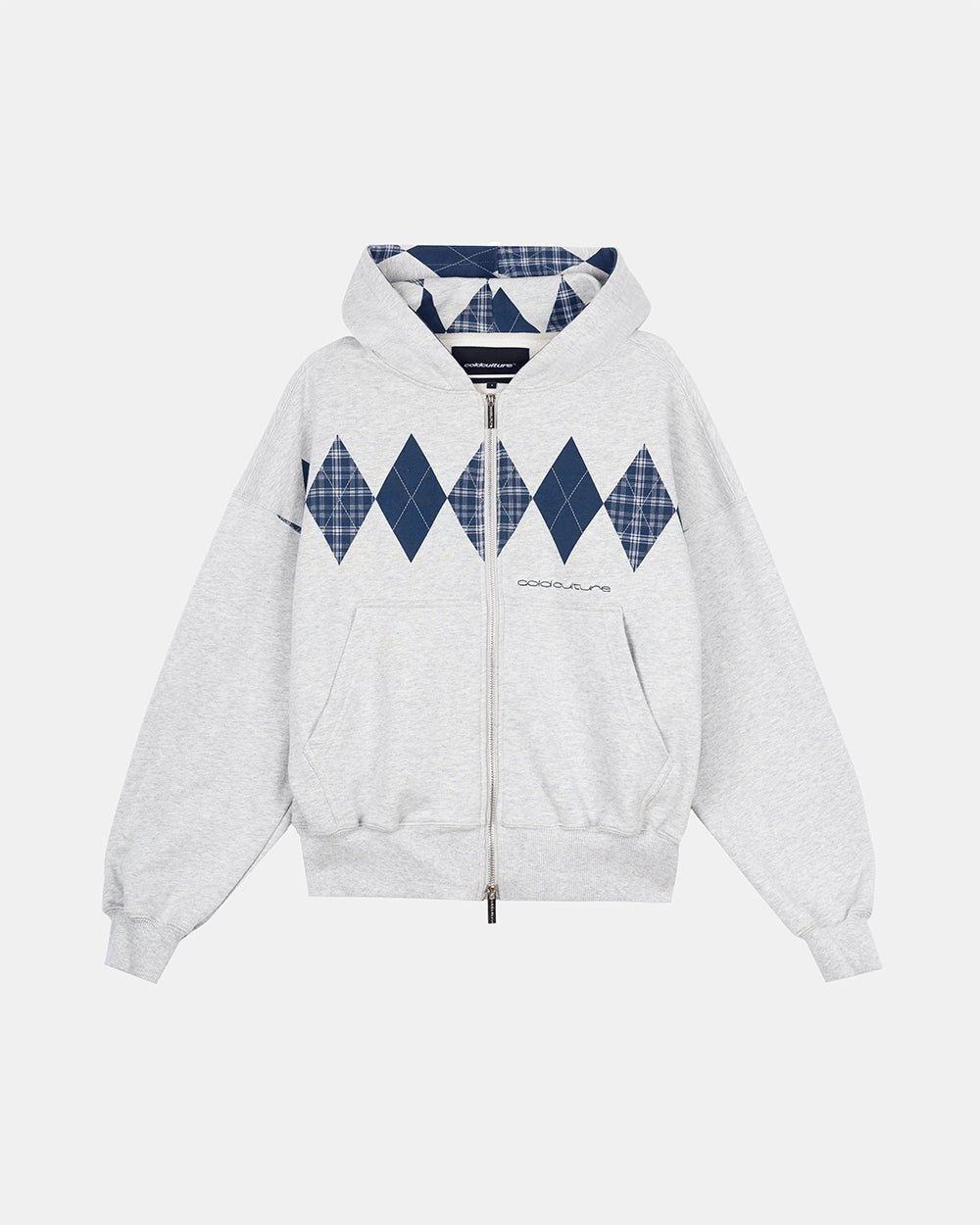 DECADE ZIP HOODIE HEATHER GREY - Cold Culture