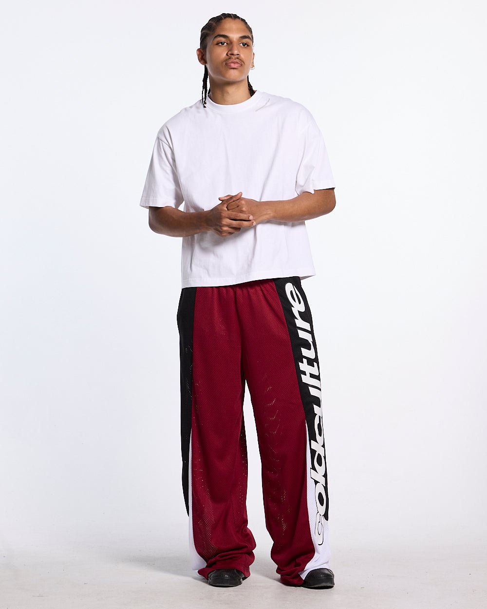 DECALS PANTS BURGUNDY - Cold Culture