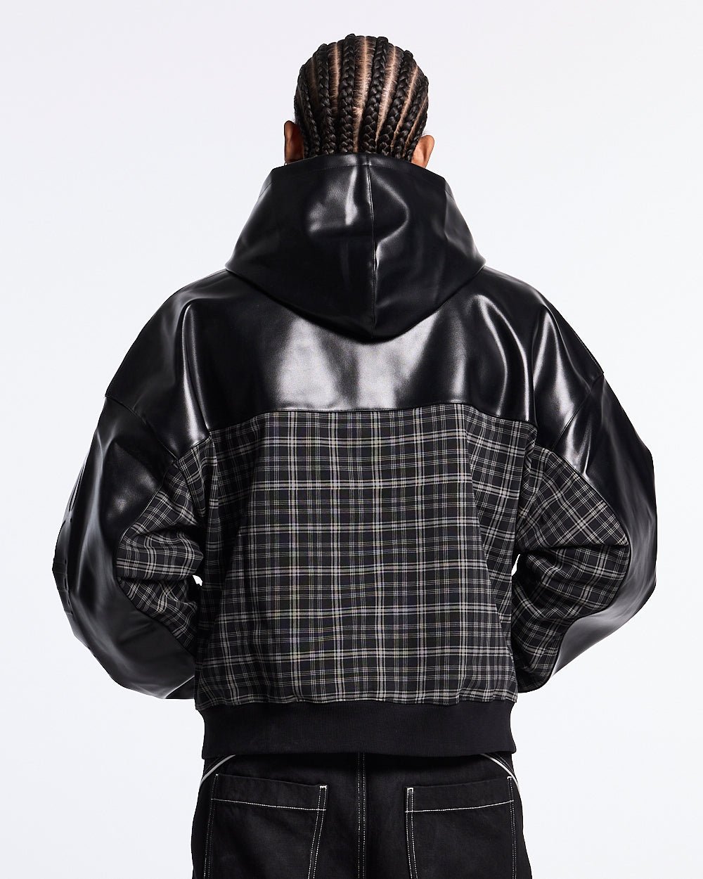 DEEP GRID JACKET BLACK - Cold Culture
