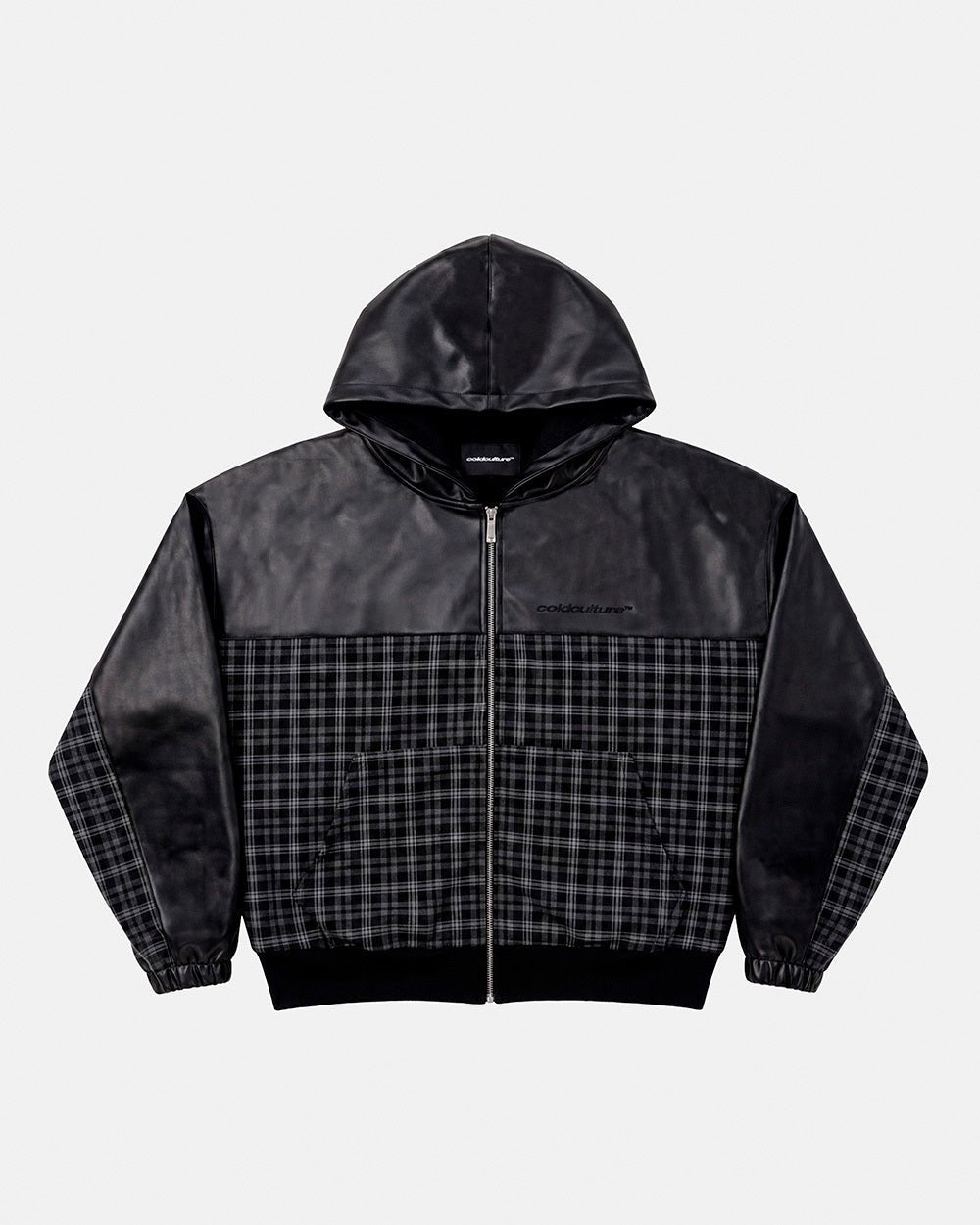 DEEP GRID JACKET BLACK - Cold Culture