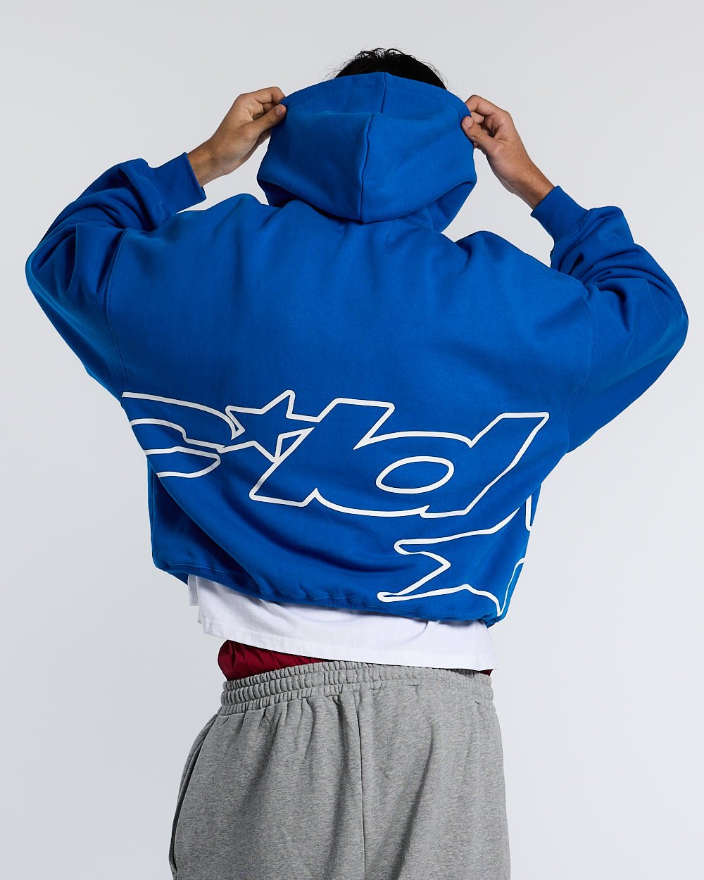 DEFENSE HOODIE ELECTRIC BLUE - COLD CULTURE