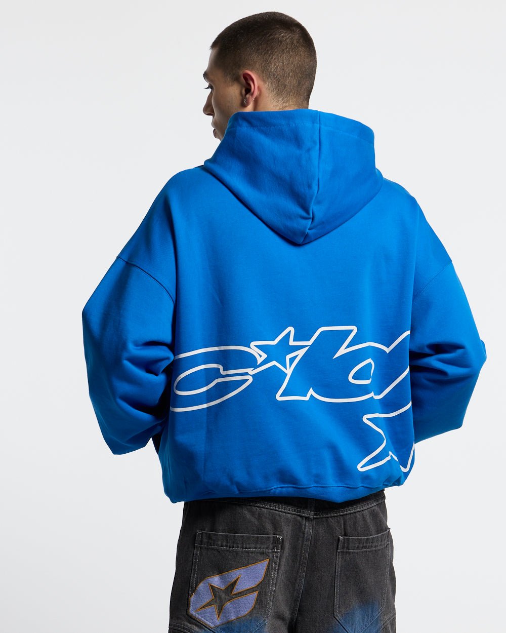 DEFENSE HOODIE ELECTRIC BLUE - Cold Culture