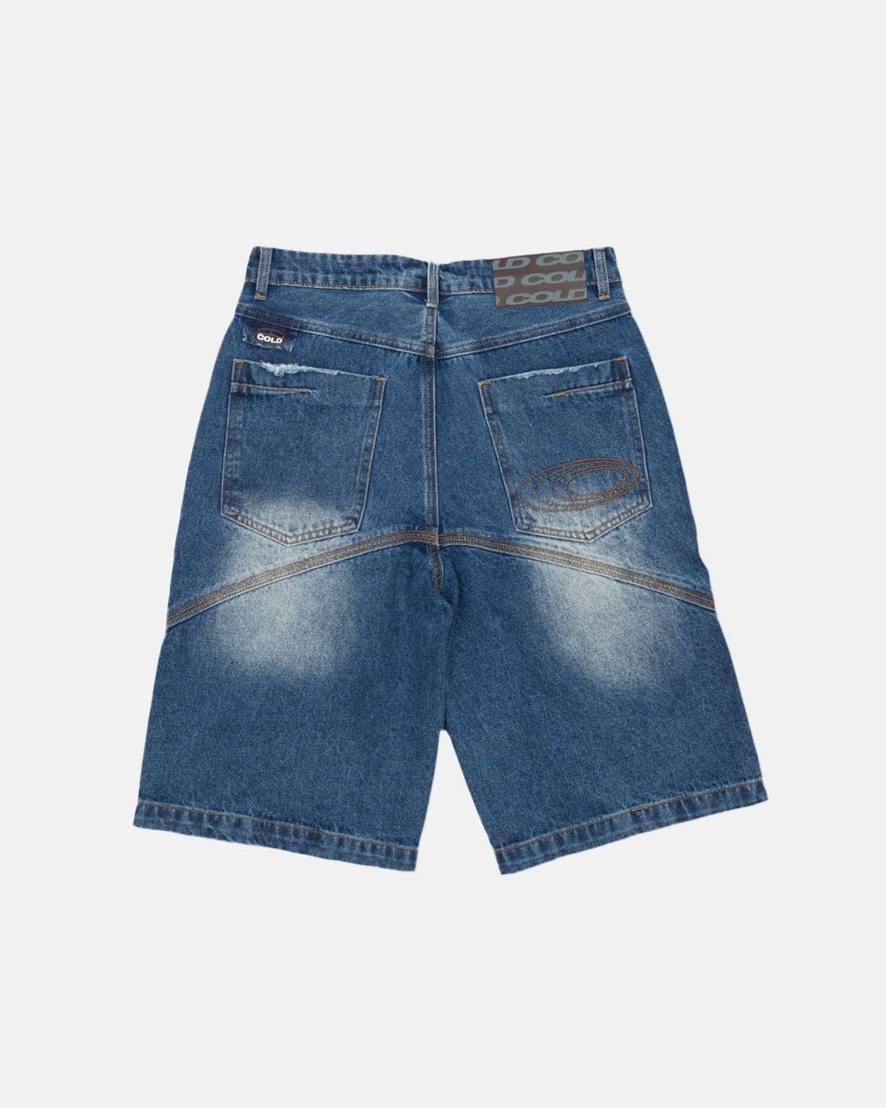 DESTINATION SHORTS BLUE DENIM - COLD CULTURE