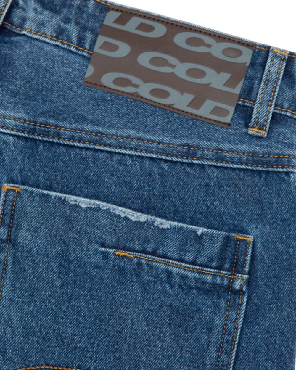 DESTINATION SHORTS BLUE DENIM - COLD CULTURE