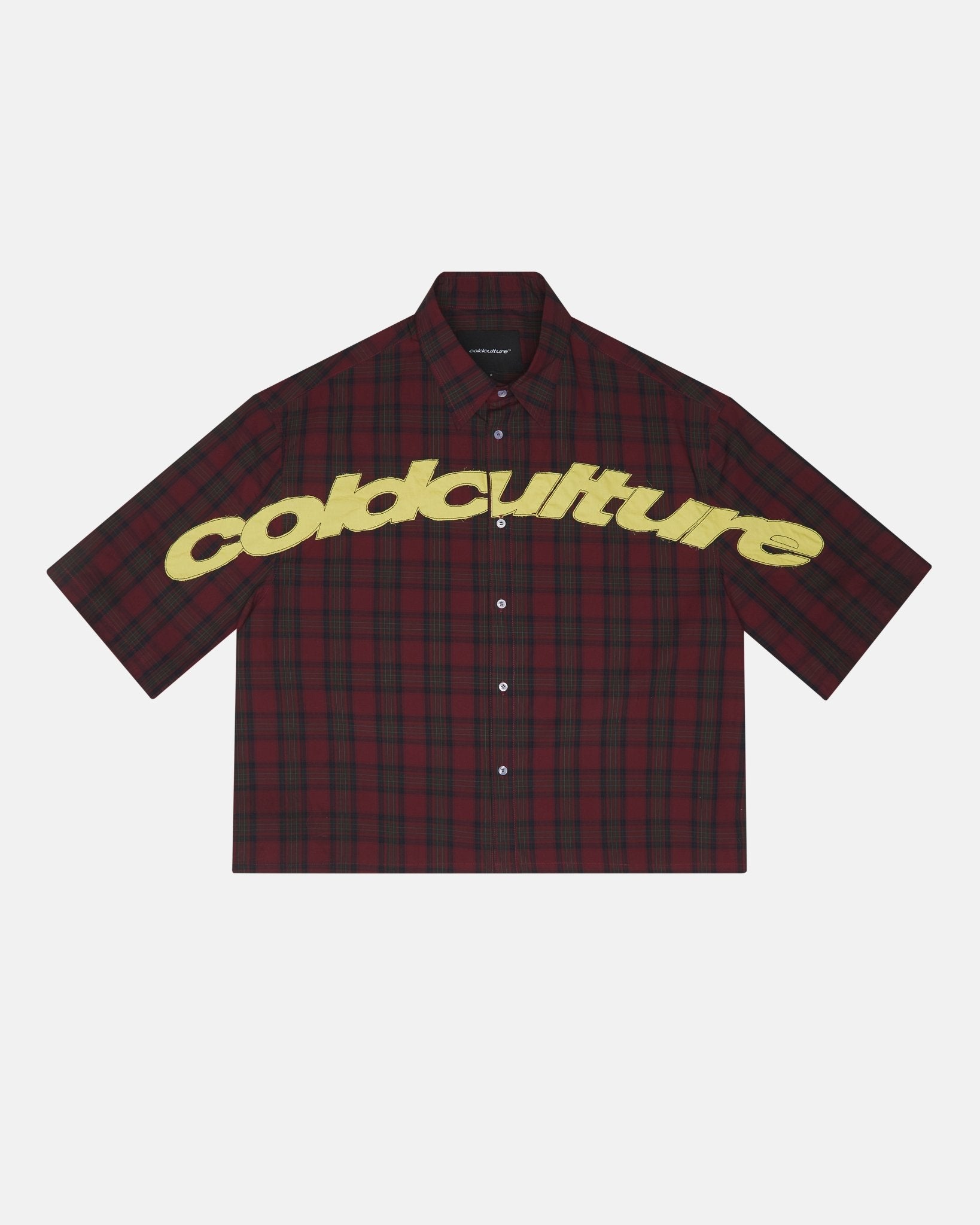 DETROIT SHIRT RED & BLACK - Cold Culture