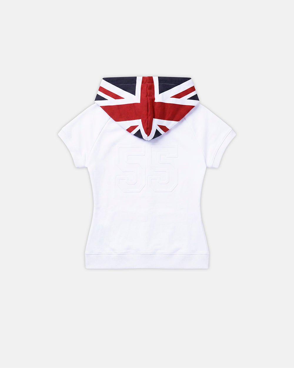 DIANA BABY ZIP TEE WHITE - Cold Culture