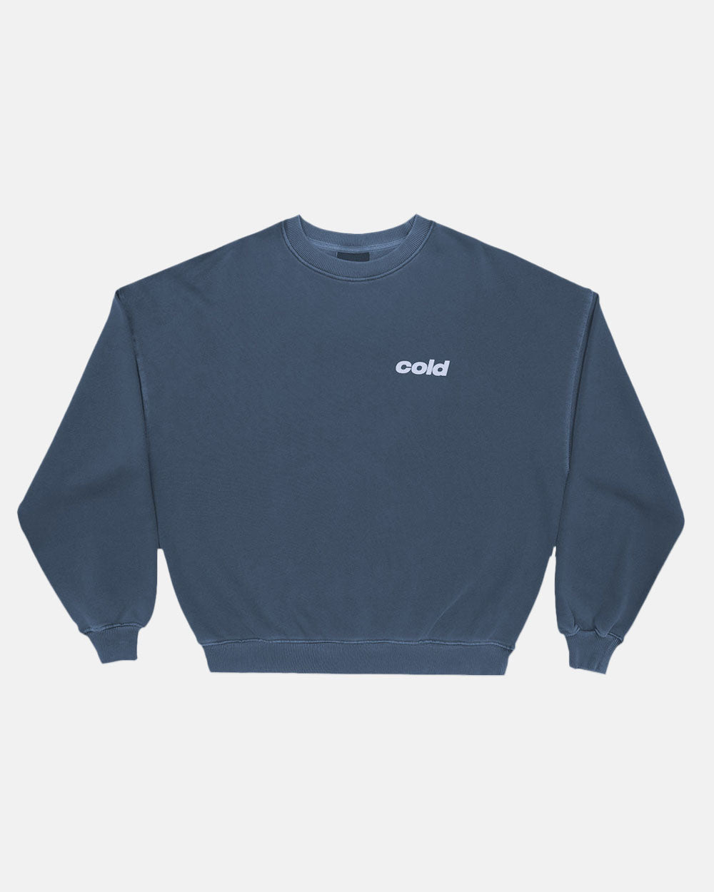 DICE CREWNECK SLATE BLUE - COLD CULTURE