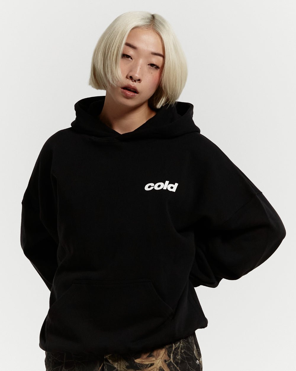 DICE HOODIE BLACK - COLD CULTURE