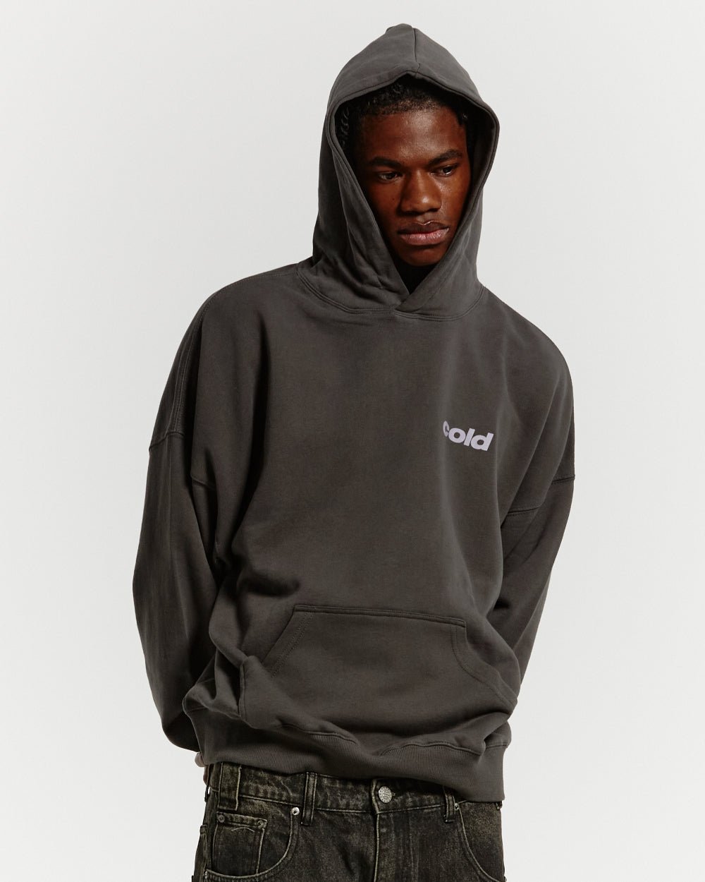 DICE HOODIE GREY - COLD CULTURE