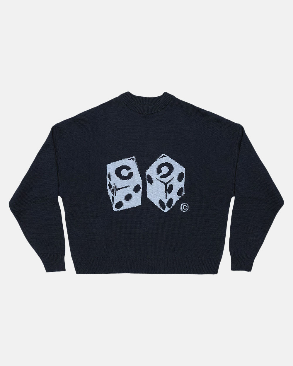 DICE KNIT NIGHT BLUE - COLD CULTURE