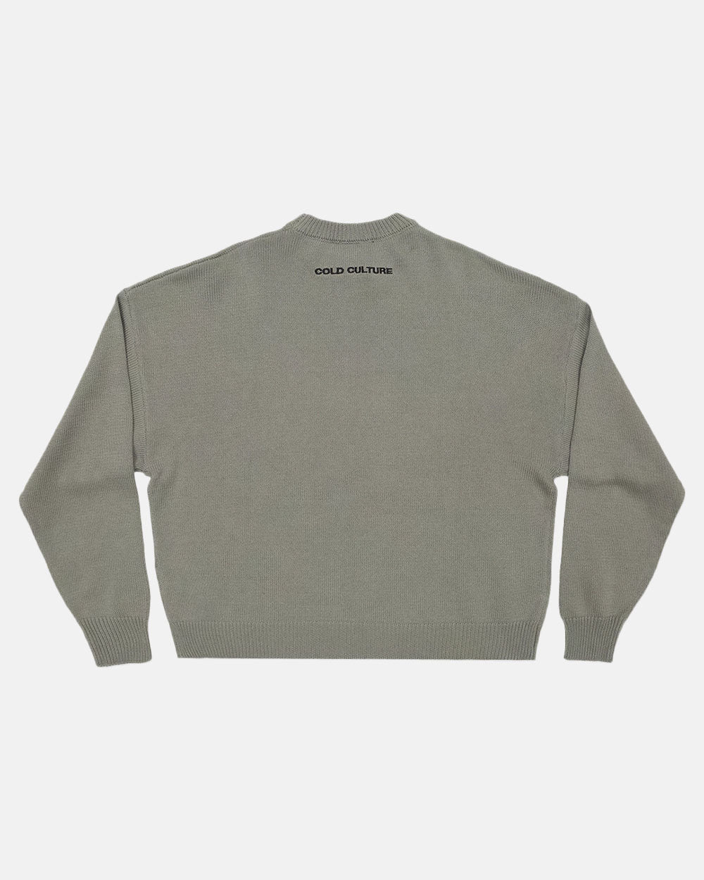 DICE KNIT SPACE GREY - COLD CULTURE