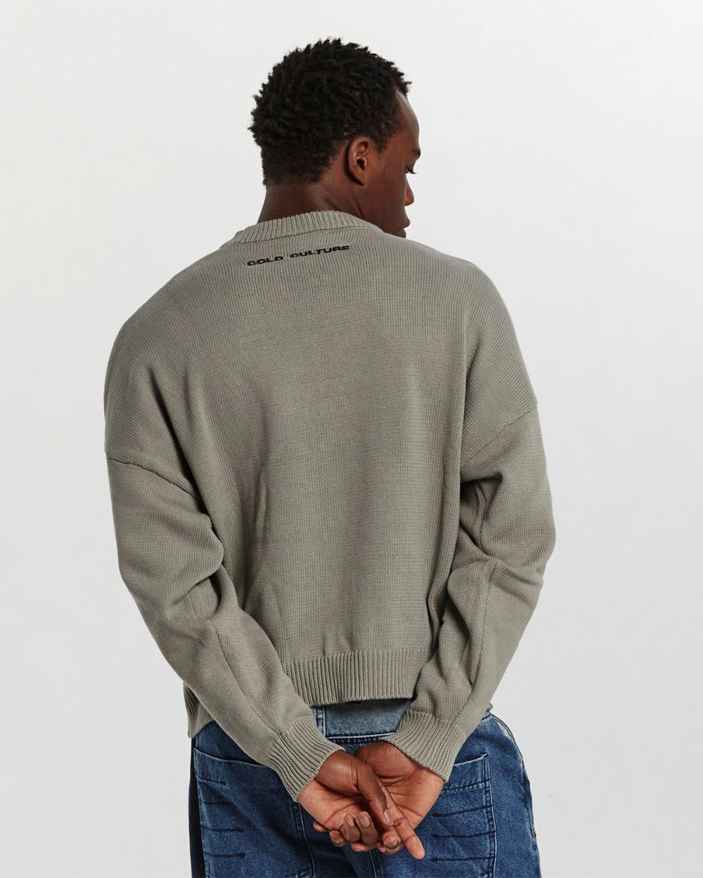 DICE KNIT SPACE GREY - COLD CULTURE