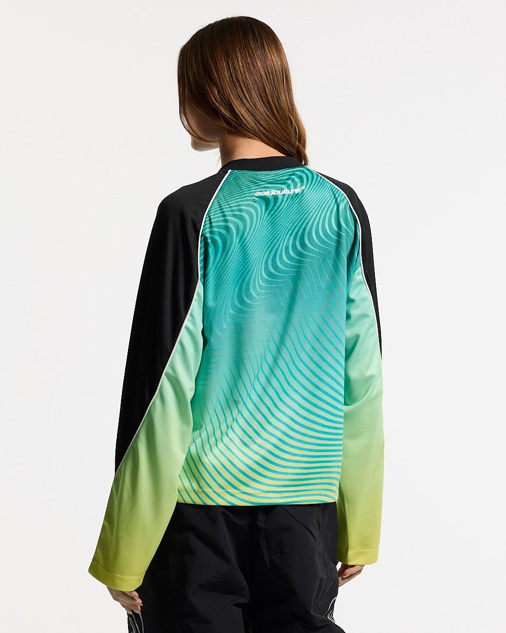 DIFFUSION LONGSLEEVE GREEN - Cold Culture