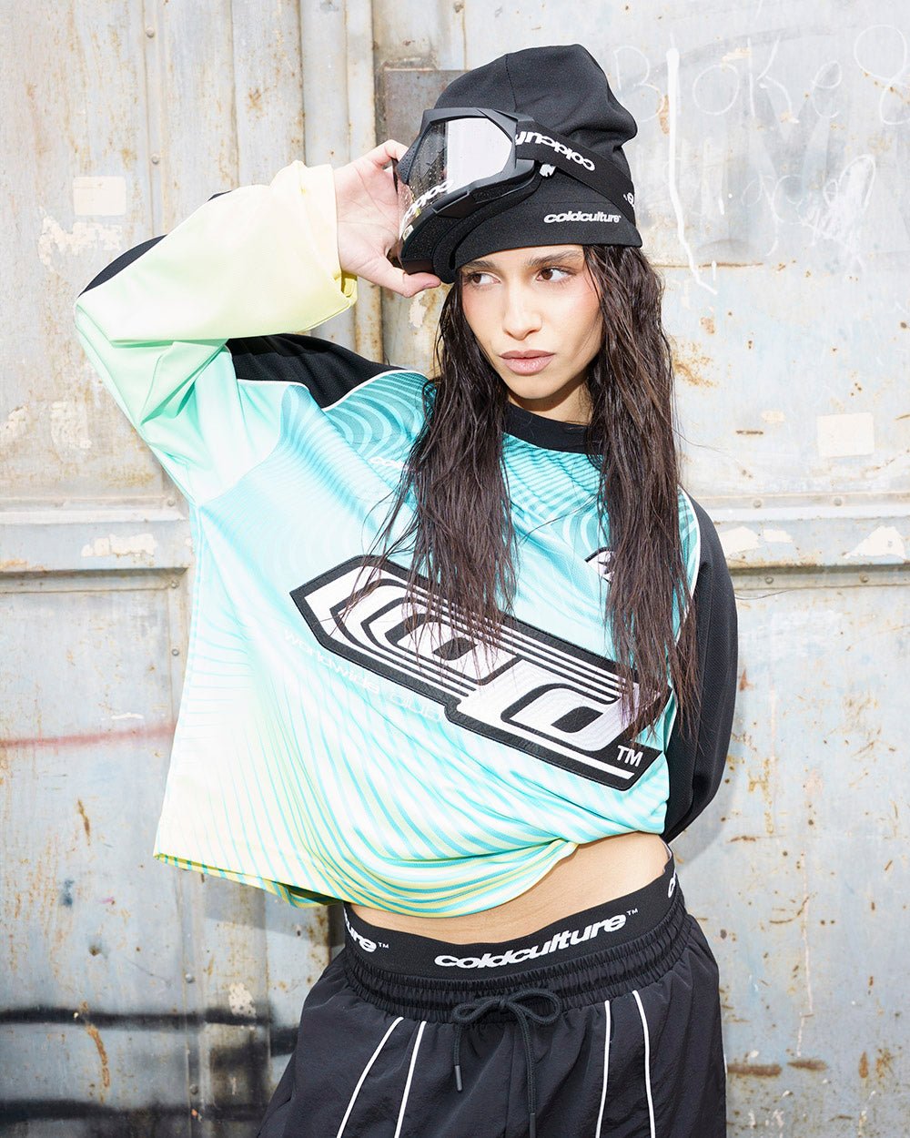 DIFFUSION LONGSLEEVE GREEN - Cold Culture