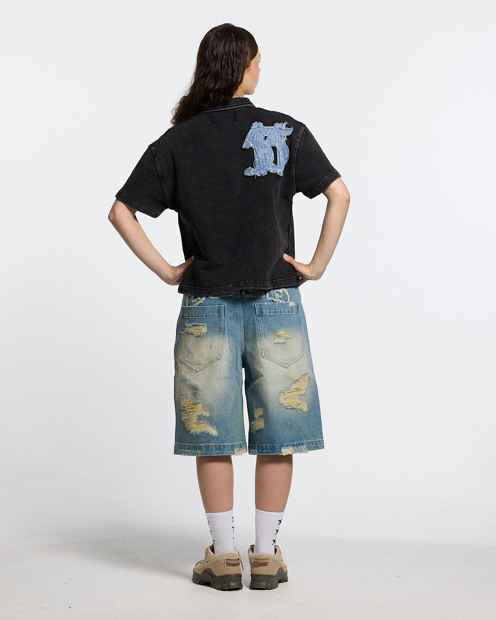 DISRUPT SHORTS LIGHT BLUE - Cold Culture