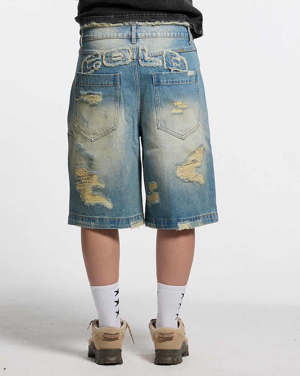 DISRUPT SHORTS LIGHT BLUE - Cold Culture