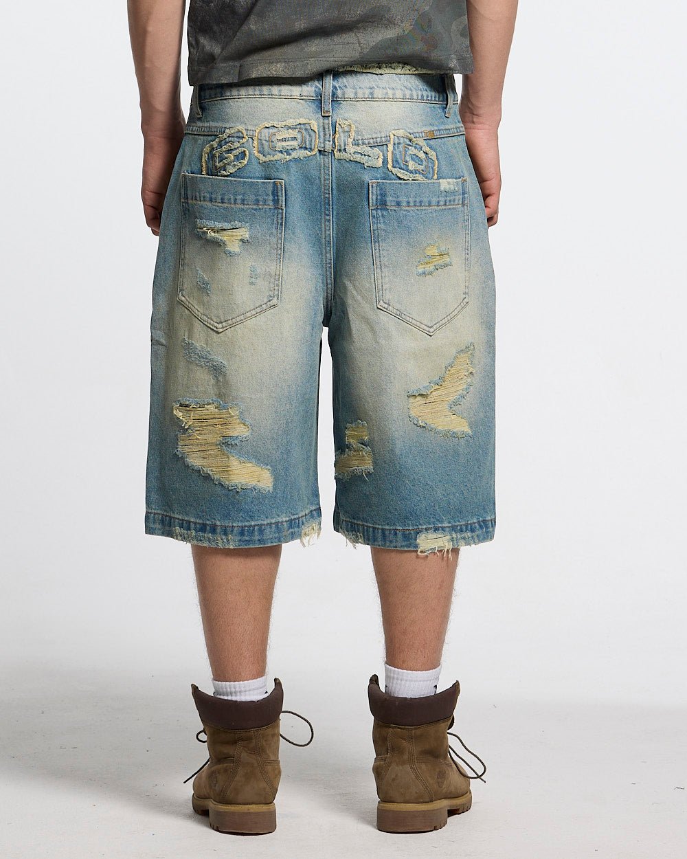 DISRUPT SHORTS LIGHT BLUE - Cold Culture
