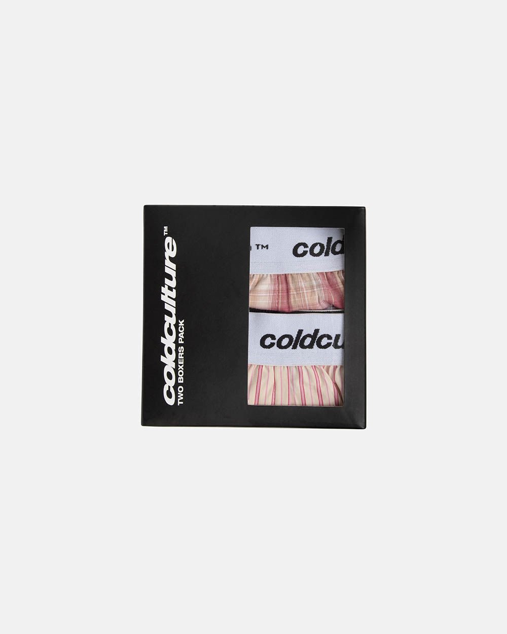 DISTORTED CHECK BOXERS - COLD CULTURE