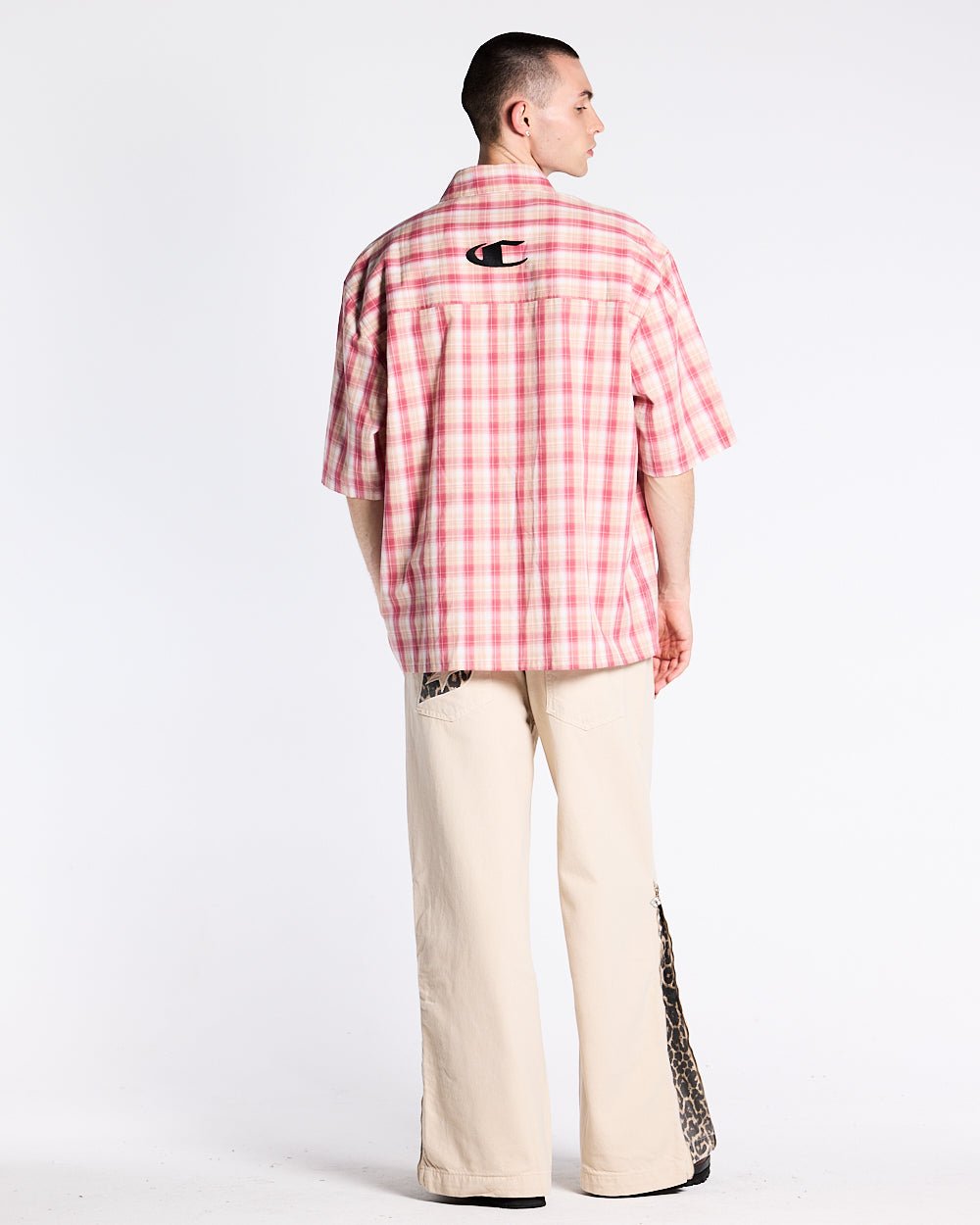 DISTORTED CHECK SHIRT - COLD CULTURE