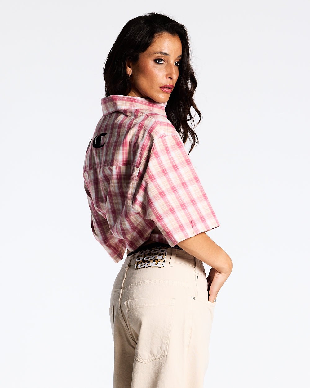 DISTORTED CHECK SHIRT - COLD CULTURE