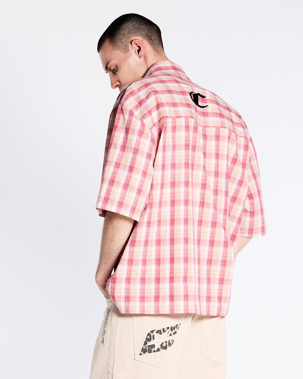DISTORTED CHECK SHIRT - COLD CULTURE