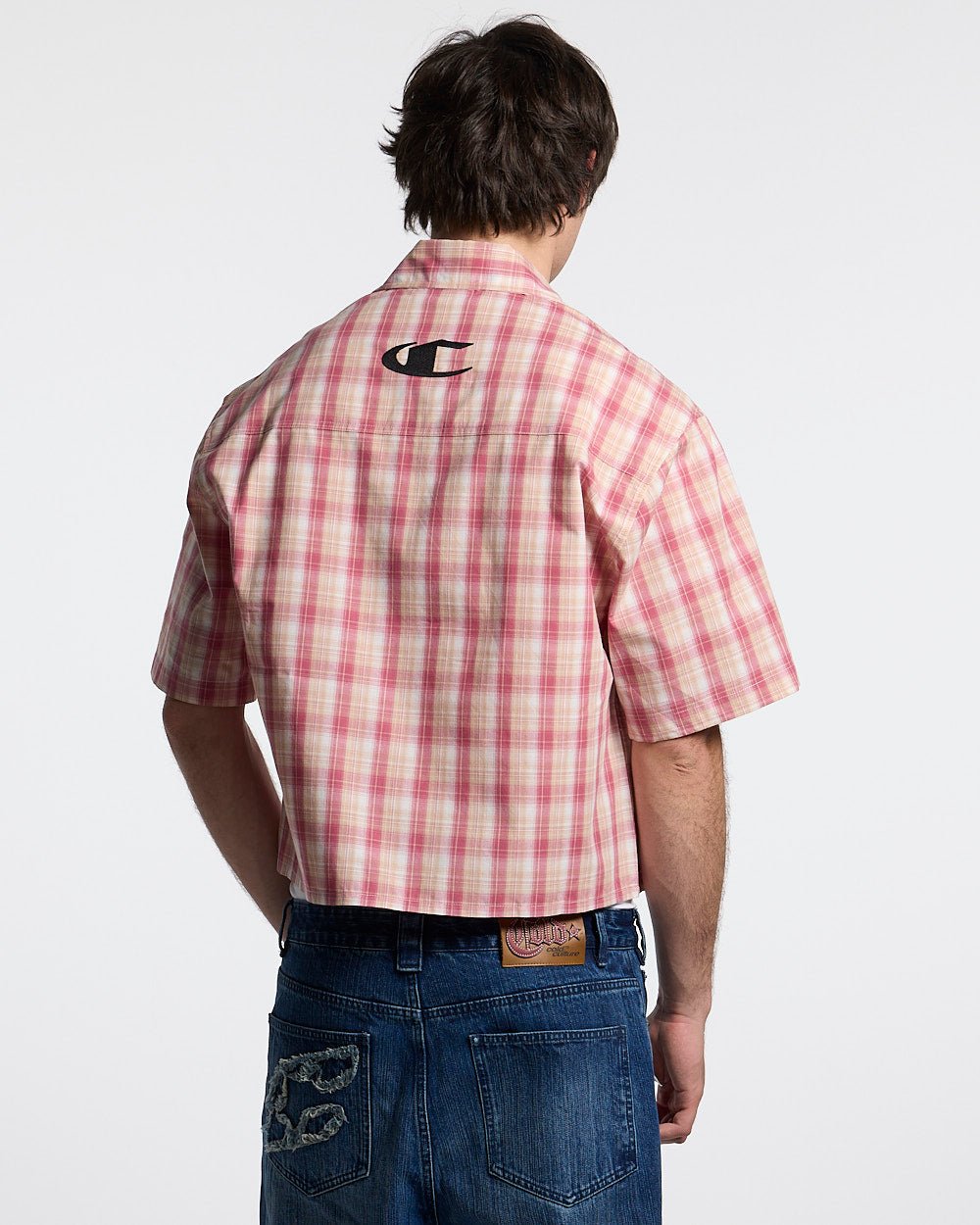 DISTORTED CHECK SHIRT - Cold Culture