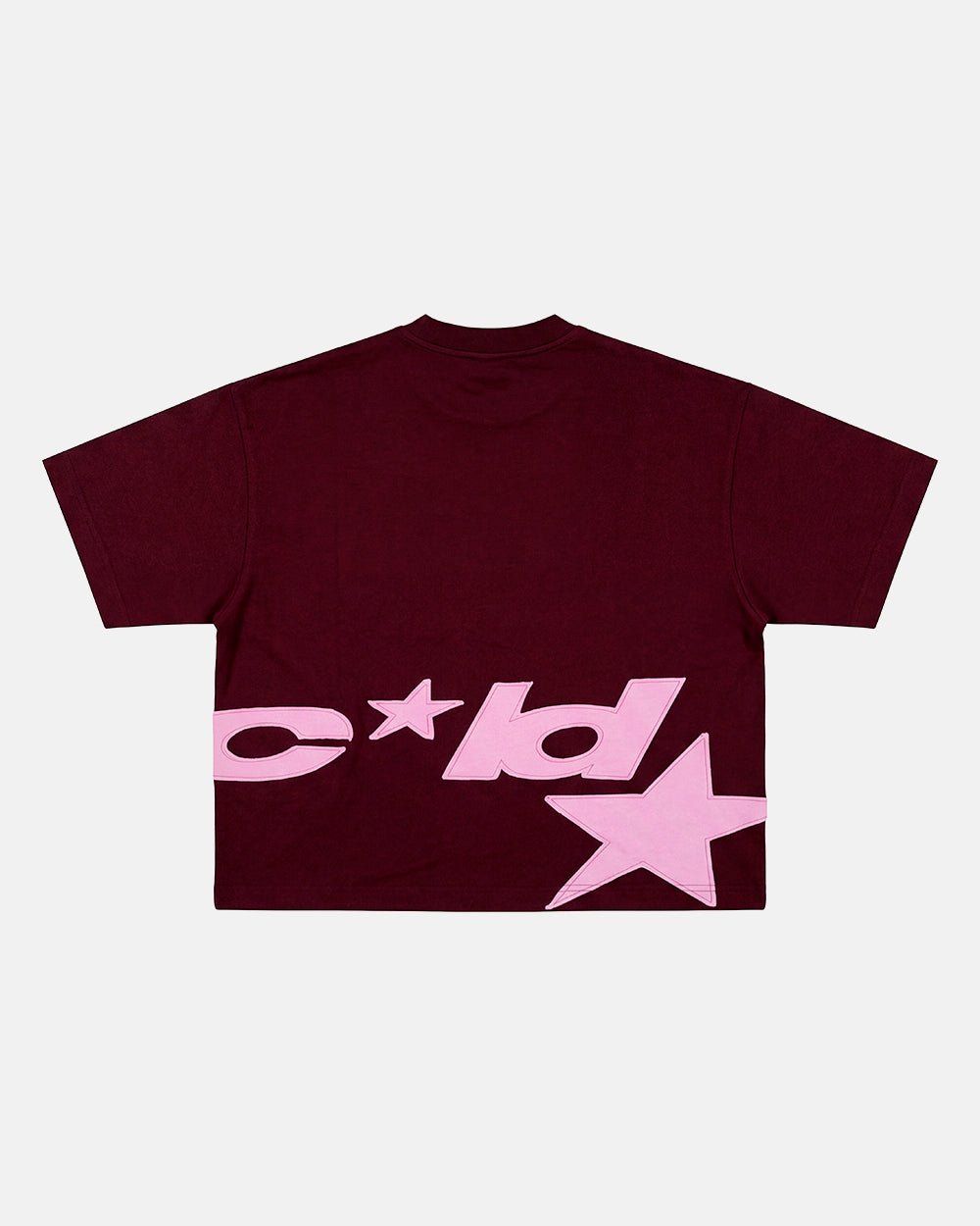 DISTRESS DEFENSE TEE BURGUNDY - Cold Culture