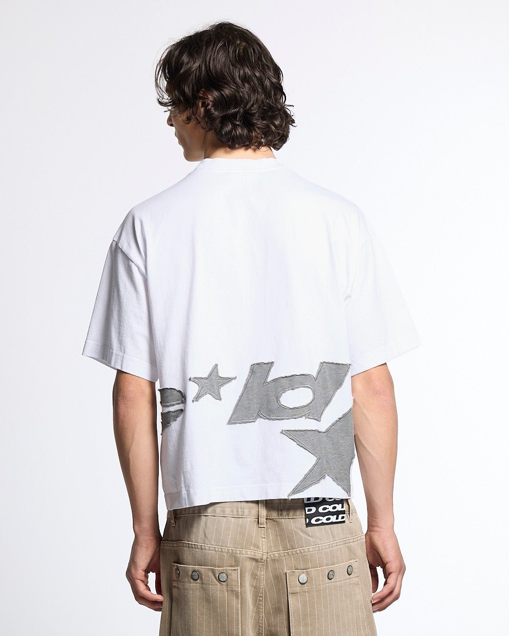 DISTRESS DEFENSE TEE WHITE - Cold Culture